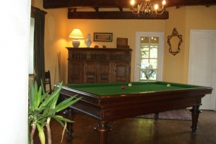 Le billard du Manoir de Kerliviry